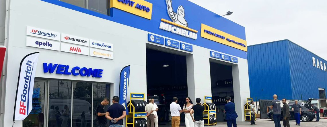 Inauguration Michelin tyres & services GOFIT Tanger